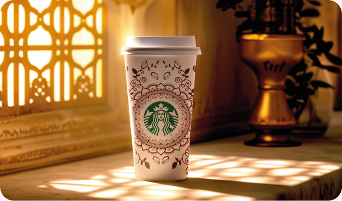 Starbucks 25th Anniversary Cup